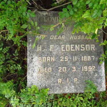 EDENSOR H.F. 1887-1952