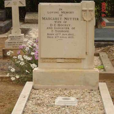 HOCKLY Margaret Nutter nee TUDHOPE 1865-1935