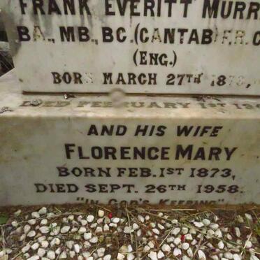 MURRAY Frank Everitt 1873-1907 & Florence Mary 1873-1958_1