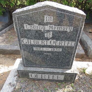 OERTEL Gilbert 1885-1950
