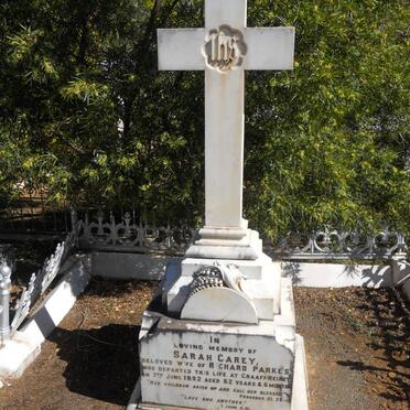 PARKES Sarah Carey -1892