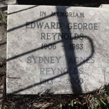 REYNOLDS Edward George 1906-1983 :: REYNOLDS Sydney Agnes 1913-2000