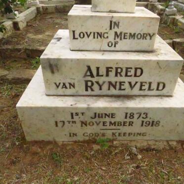 RYNEVELD Alfred, van 1873-1918