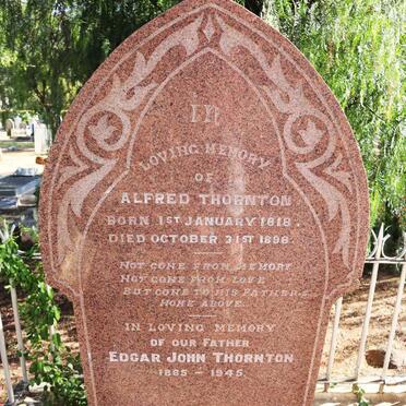 THORNTON Alfred 1818-1898 :: THORNTON Edgar John 1865-1945