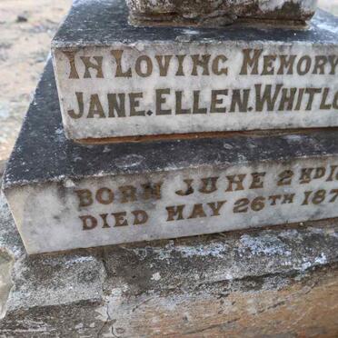 WHITLOCK Jane Ellen 1871-1873
