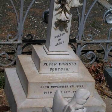 BOOYSEN Peter Christo 1895-