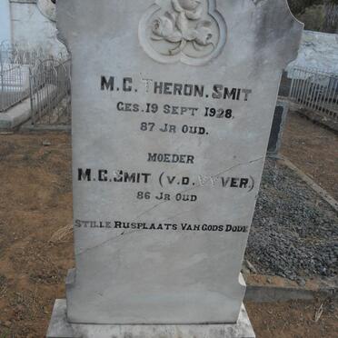 SMIT M.C. Theron -1928 &amp; M.C. V.D. VYVER