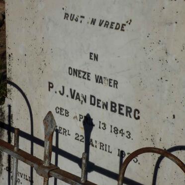 BERG P.J., van den 1843-1925 &amp; Anna Susanna 1844-1910_3