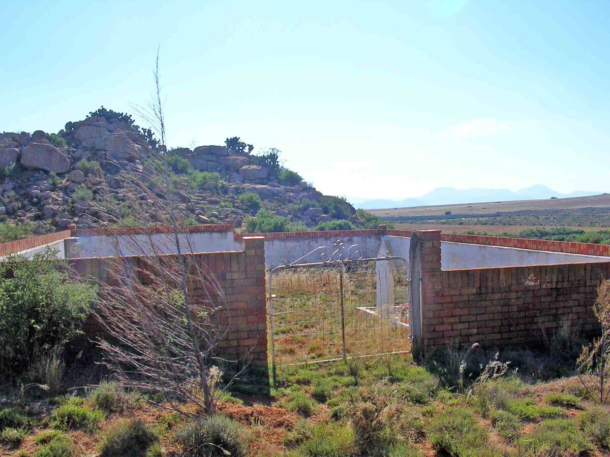 1. The cemetery entrance