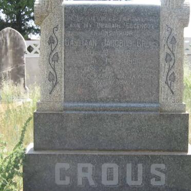 CROUS Bastiaan Jacobus 1879-1954