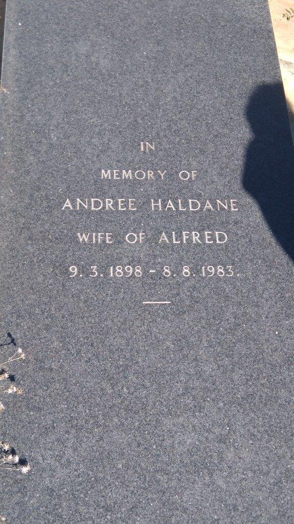 HALDANE Andree 1898-1983
