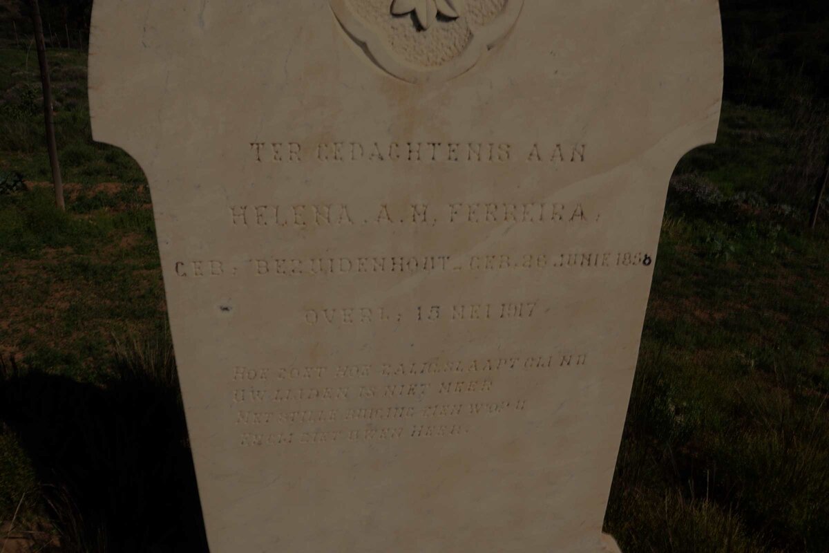 FERREIRA Helena A.M. nee BEZUIDENHOUT 1858-1917_2
