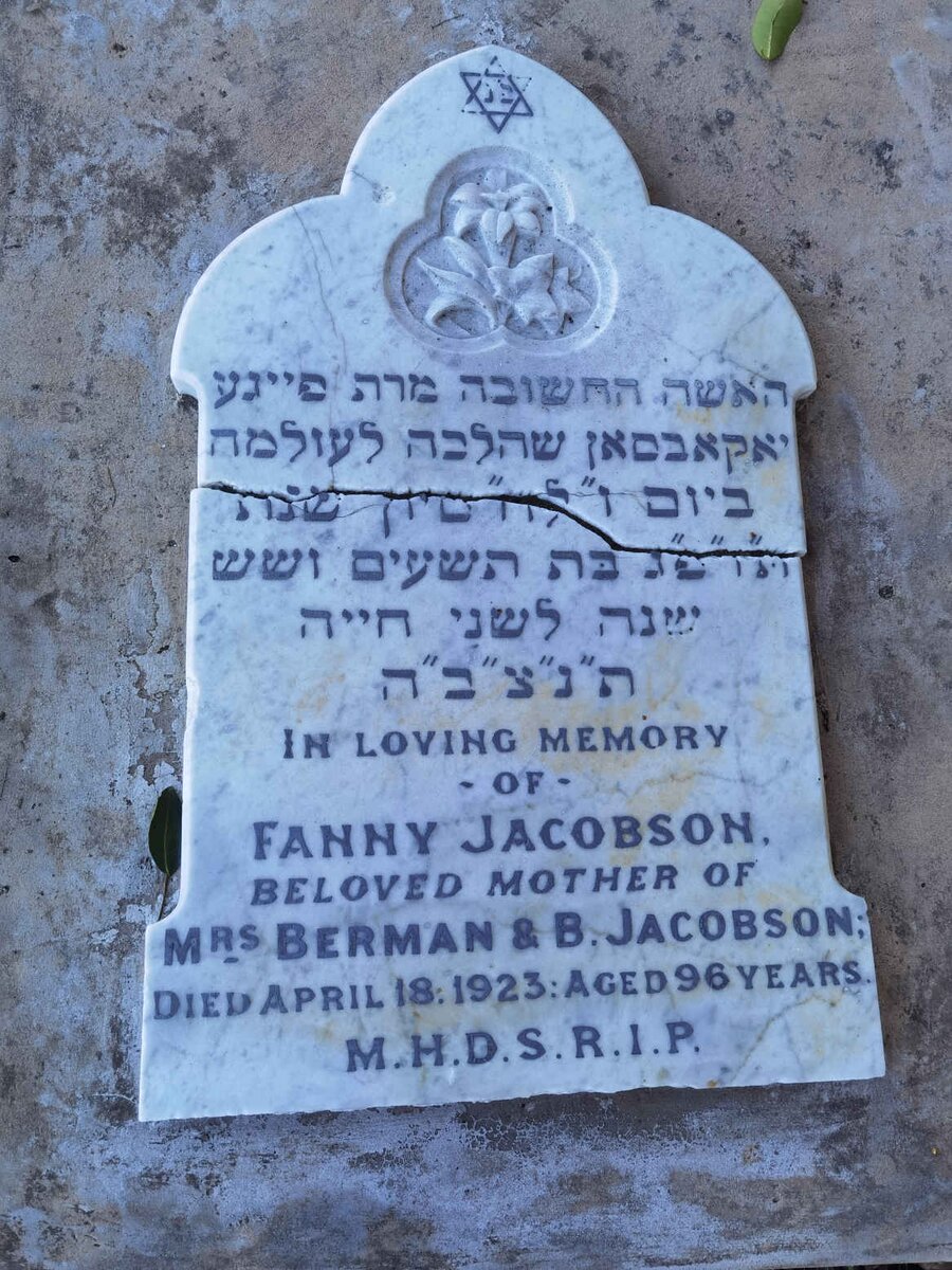 JACOBSON Fanny -1923