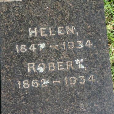 ? Helen 1847-1934 :: ? Robert 1862-1934