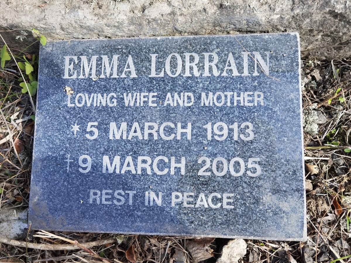 ? Emma Lorrain 1913-2005