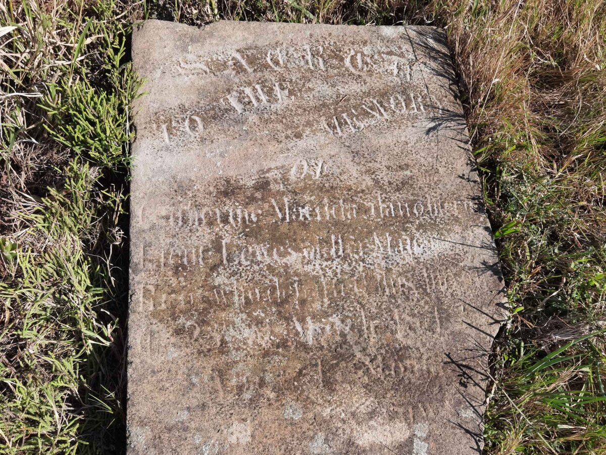 ? possibly Catherine M...