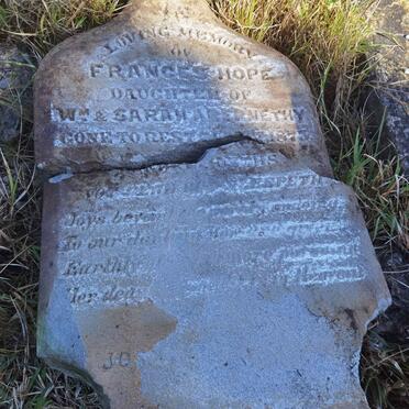 ABERNETHY Frances Hope -1873