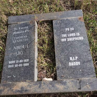 ABDUL Thomas Kenneth 1931-1999