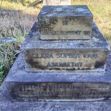 ABERNETHY Clara Sophia 1870-1960