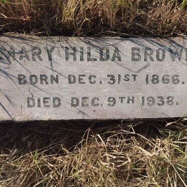 BROWN John Tilbrook 1863-1935 &amp; Mary Hilda 1866-1938 _2