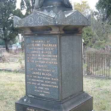 BLACK James -1885 &amp; Catherine Pakenham -1876 :: BLACK James Rowland -1891