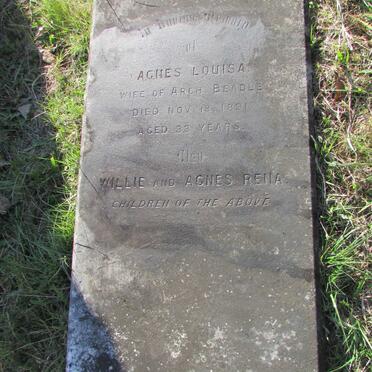 BEADLE Agnes Louisa -1891 :: BEADLE Willie :: BEADLE Agnes Rena