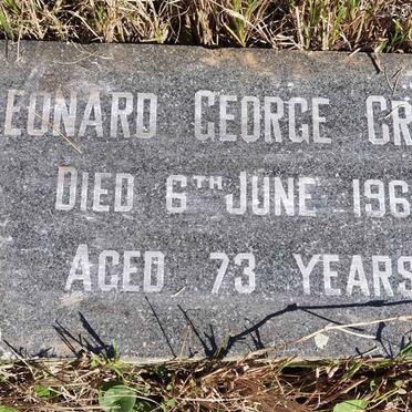 CREASE Leonard George -1965