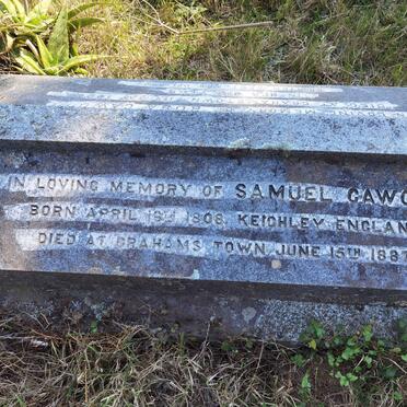 CAWOOD Samuel 1808-1887 & Rosa -1906 _1