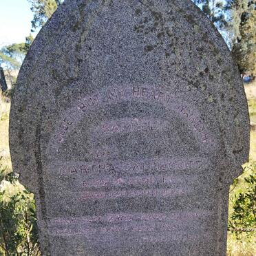 CALDECOTT Martha 1817-1878