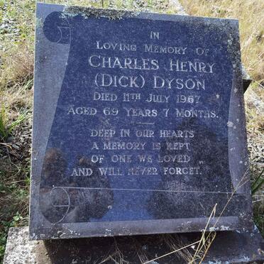 DYSON Charles Henry -1967