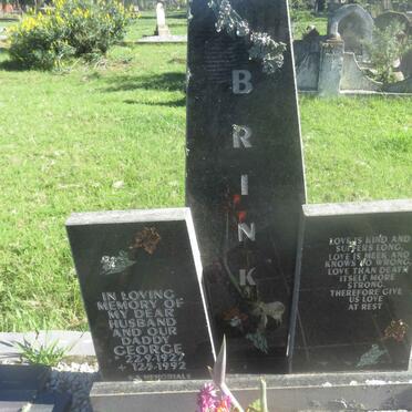 BRINK George 1927-1992