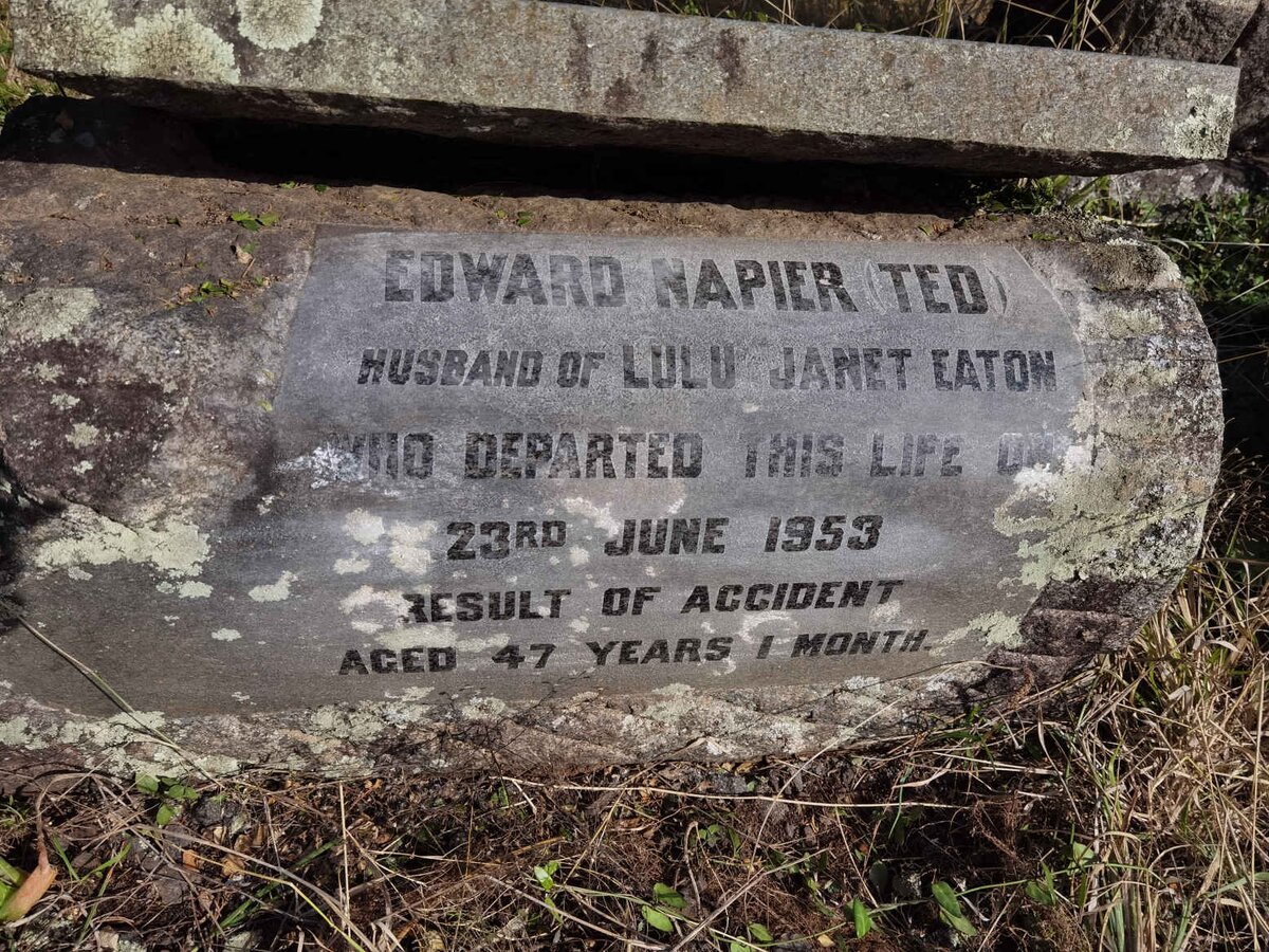 EATON Edward Napier -1953