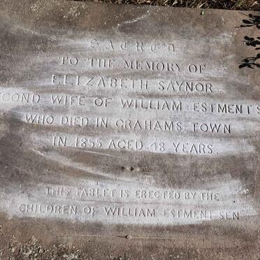 ESTMENT Elizabeth Saynor -1855