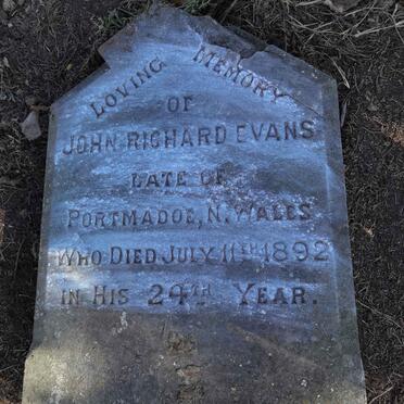 EVANS John Richard -1892
