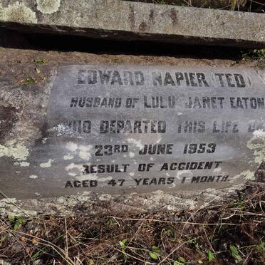 EATON Edward Napier -1953