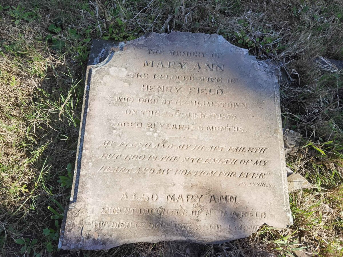 FIELD Mary Ann -1877 :: FIELD Mary Ann -1877