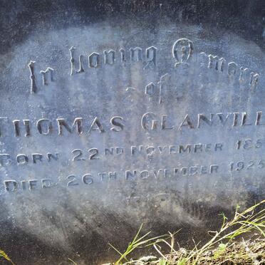 GLANVILLE Thomas 1851-1925
