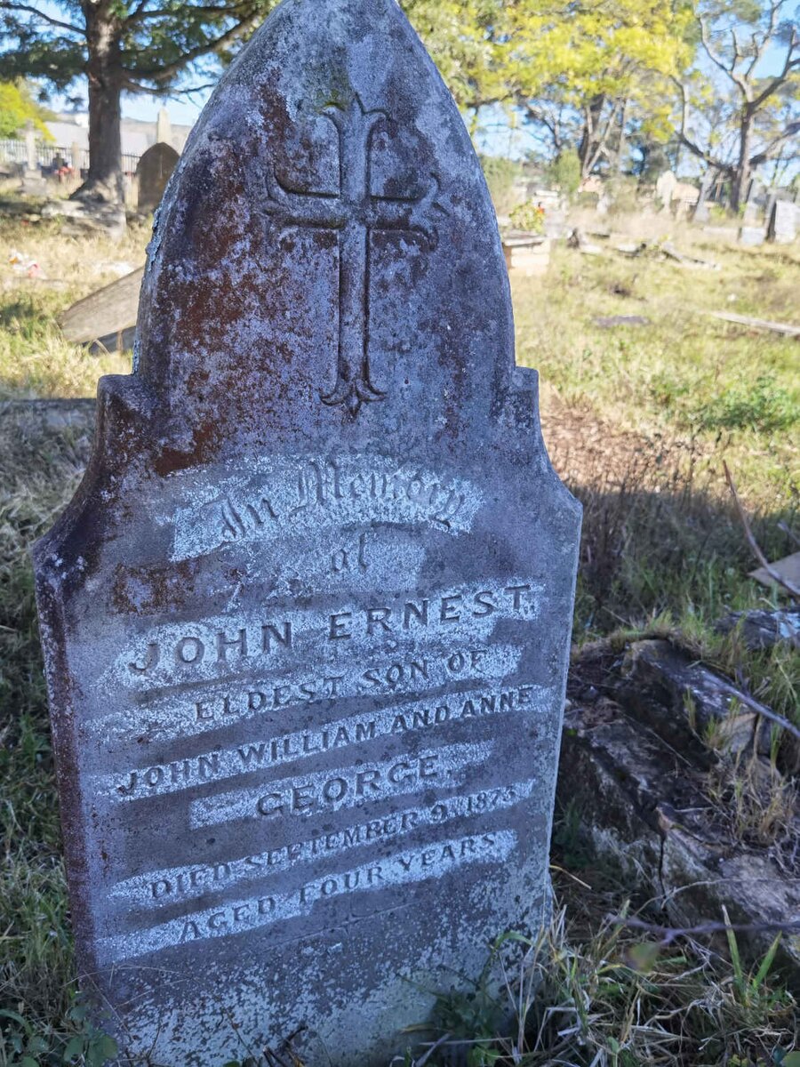 GEORGE John Ernest -1873