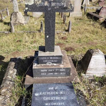 GREATHEAD Harold Merriman 1889-1974 & Kathleen May COLLETT 1905-1994