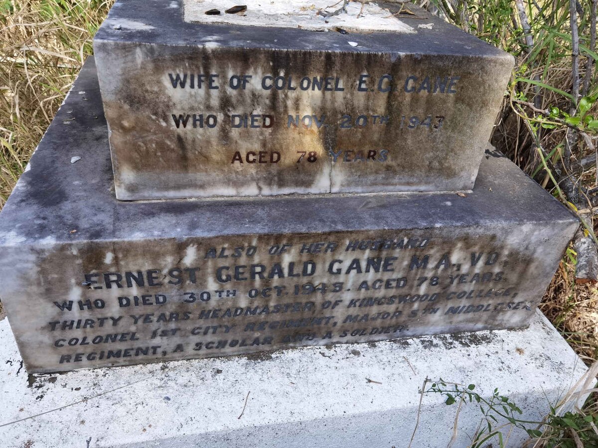 GANE Ernest Gerald -1945 &amp; Mary Louisa -1943