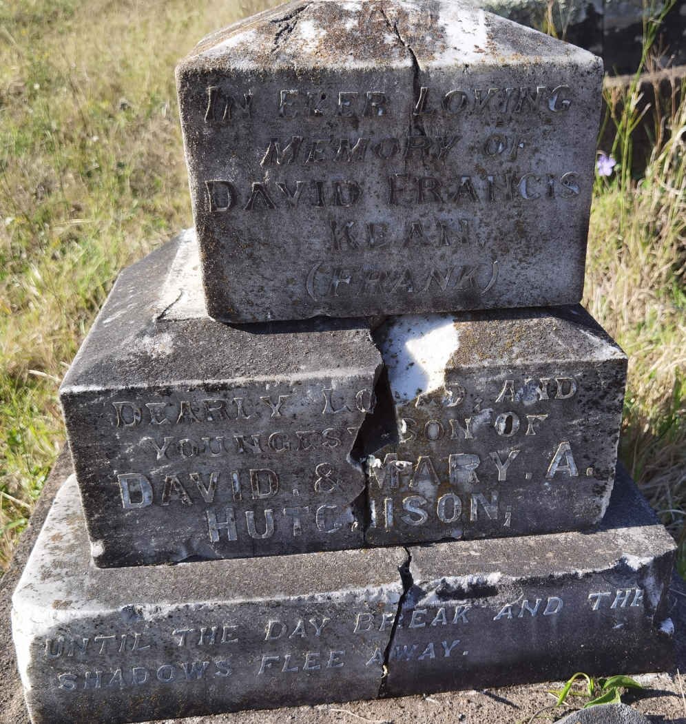 HUTCHISON David Francis Kean