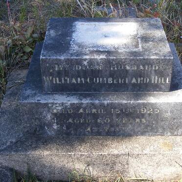 HILL William Cumberland -1925