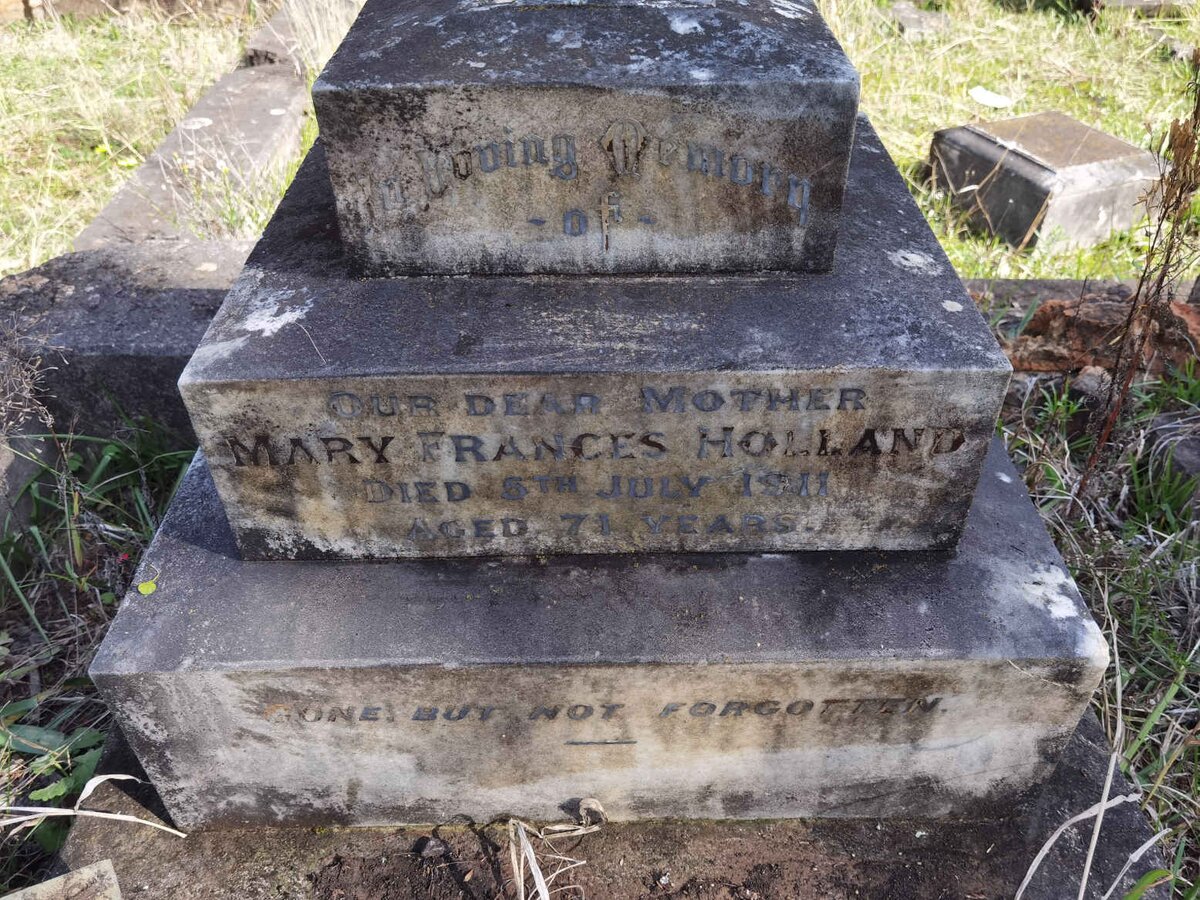 HOLLAND Mary Frances -1911