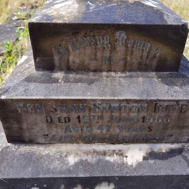 IMPEY Ben Shaw Horton -1900