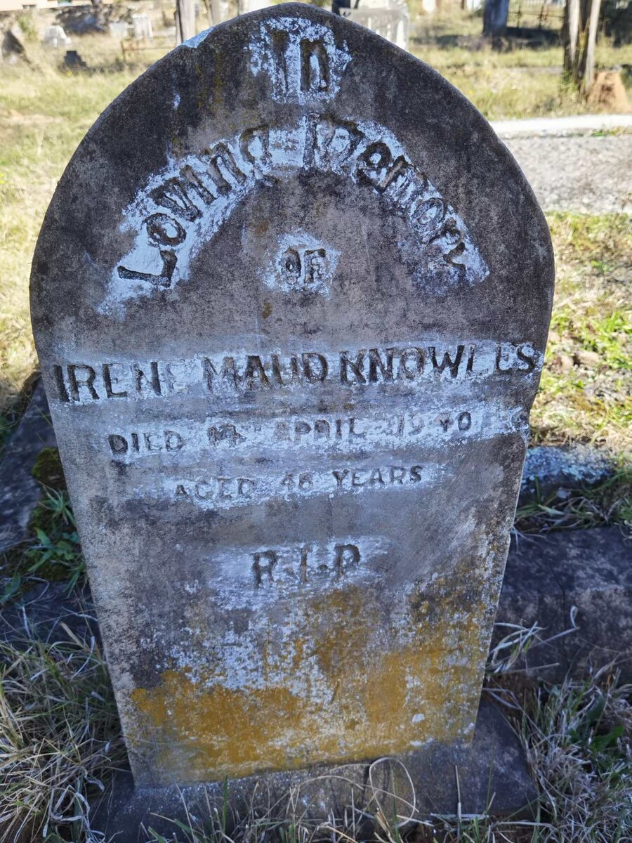 KNOWLES Irene Maud -1940