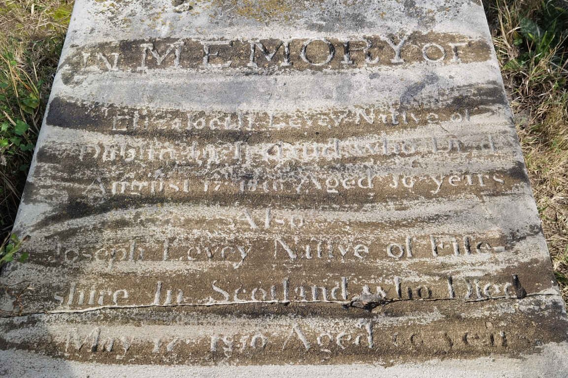 LEVEY Joseph -1850 &amp; Elizabeth -1846