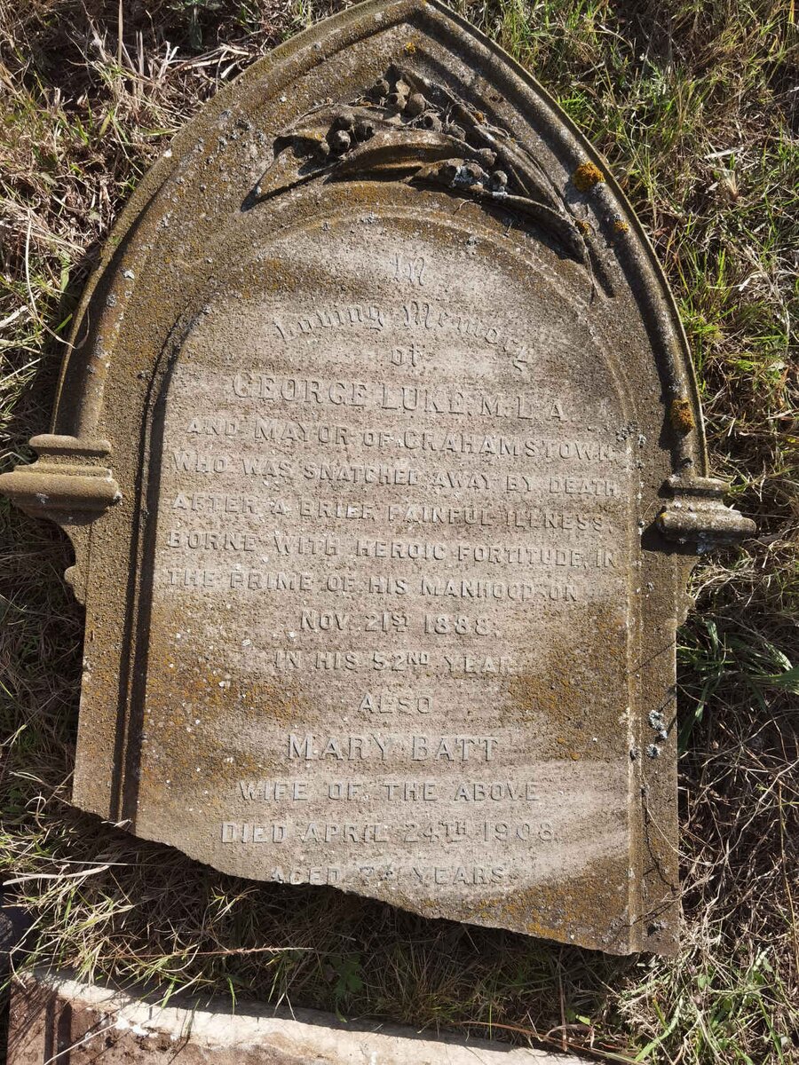 LUKE George -1888 &amp; Mary BATT -1908