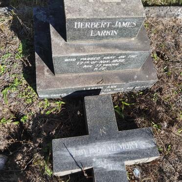 LARKIN Herbert James -1958 &amp; Ann -1964