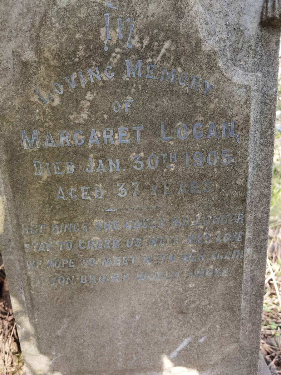 LOGAN Margaret -1905