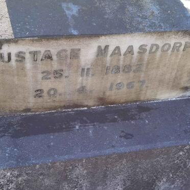 MAASDORP Eustace 1882-1967
